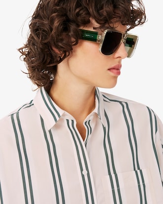 Oversized Cotton Poplin Shirt