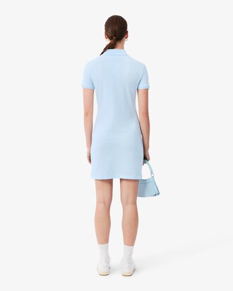 Slim Fit Stretch Piqu&eacute; Polo Dress