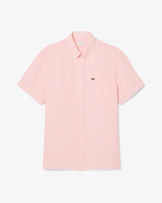 Short Sleeved Linen Shirt