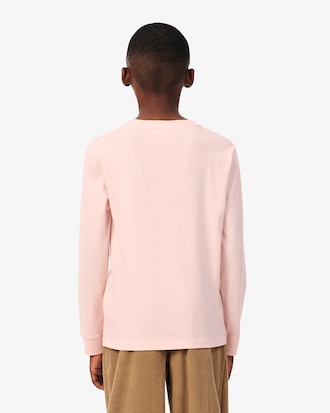 Long-Sleeved Cotton T-shirt