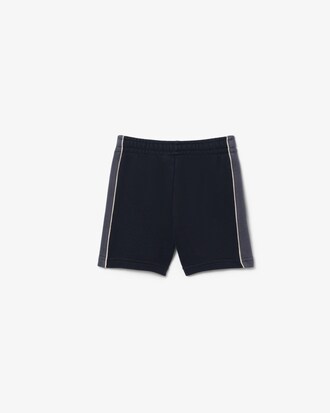Colour-Block Fleece Shorts