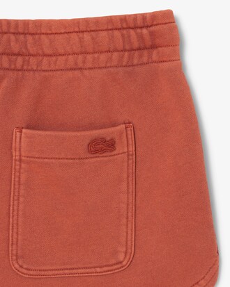 Short Washed Effect Shorts