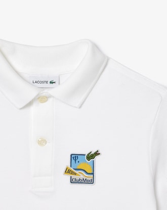 Lacoste x Club Med Piqué Badge Polo Shirt