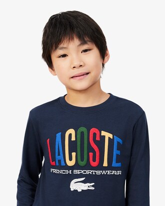 Long-Sleeved Printed T-shirt