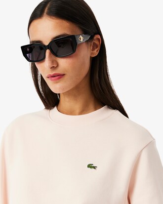 Relaxed Fit Fleece Crew Neck Sweatshirt