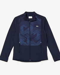 Men's Lacoste SPORT Water-Resistant Stretch Zip Golf Jacket
