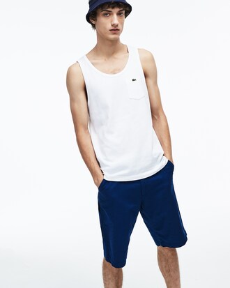 Men's Chest Pocket Cotton Tank Top