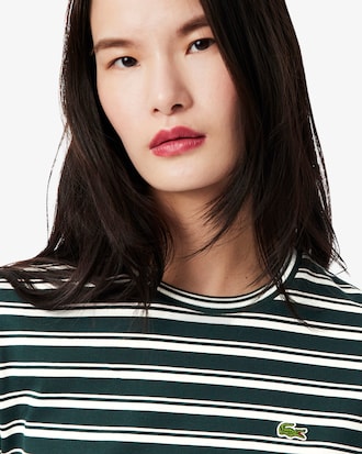 Long Sleeved Striped Jersey T-shirt
