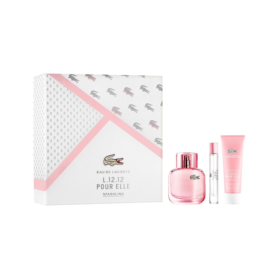 Giftset Eau De Lacoste L 12 12 Pour Elle Sparkling Eau De Toilette 50ml Lacoste