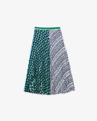 Women's Fashion Show Asymetrical Printed Skirt