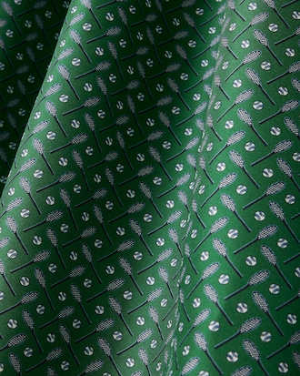 Runway Print Silk Square