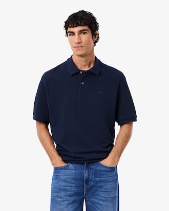 Loose Fit Heavy Piqué Polo Shirt