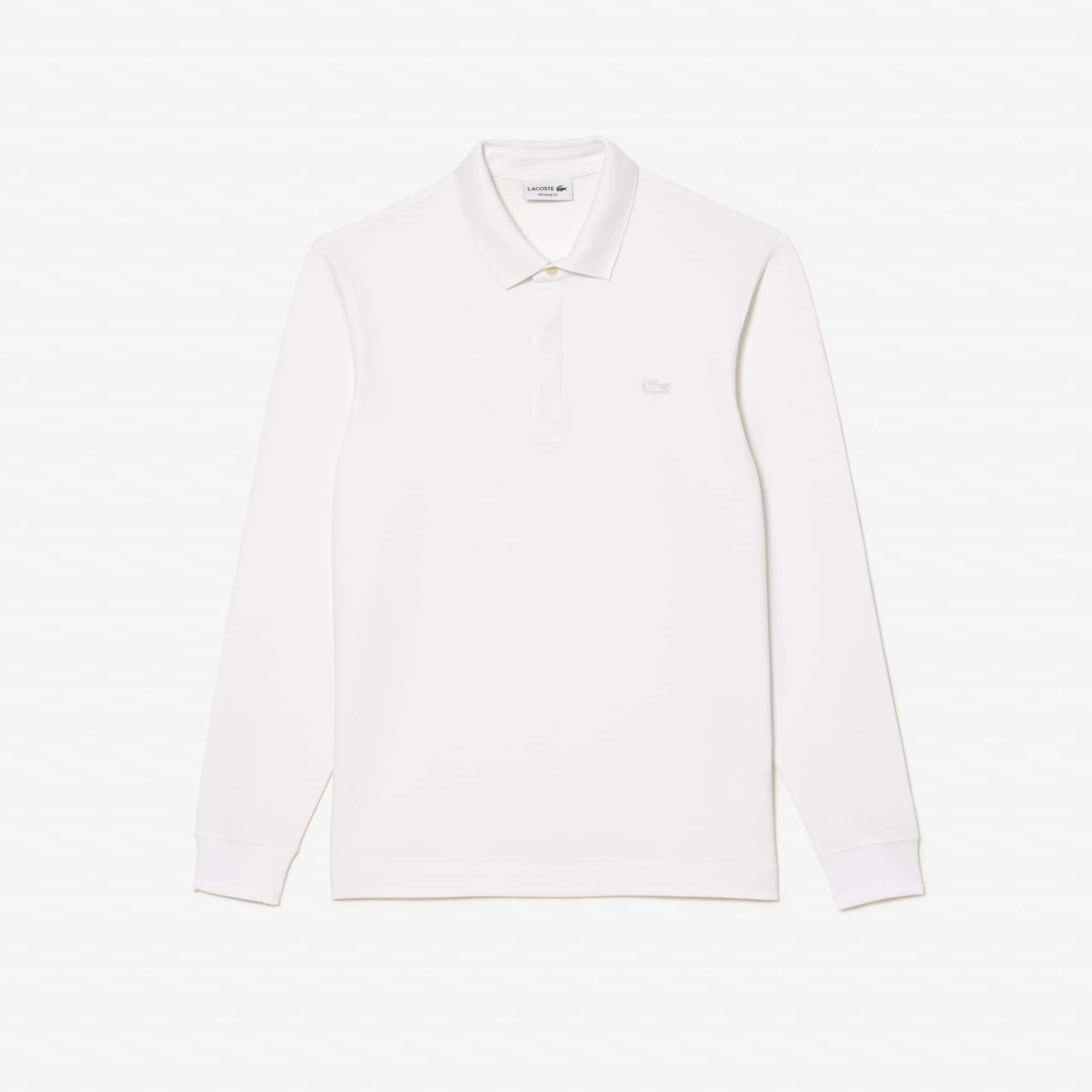 lacoste paris polo long sleeve
