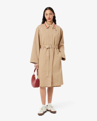 Twill Polo Collar Car Coat