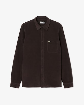 Regular Fit Velour Shirt