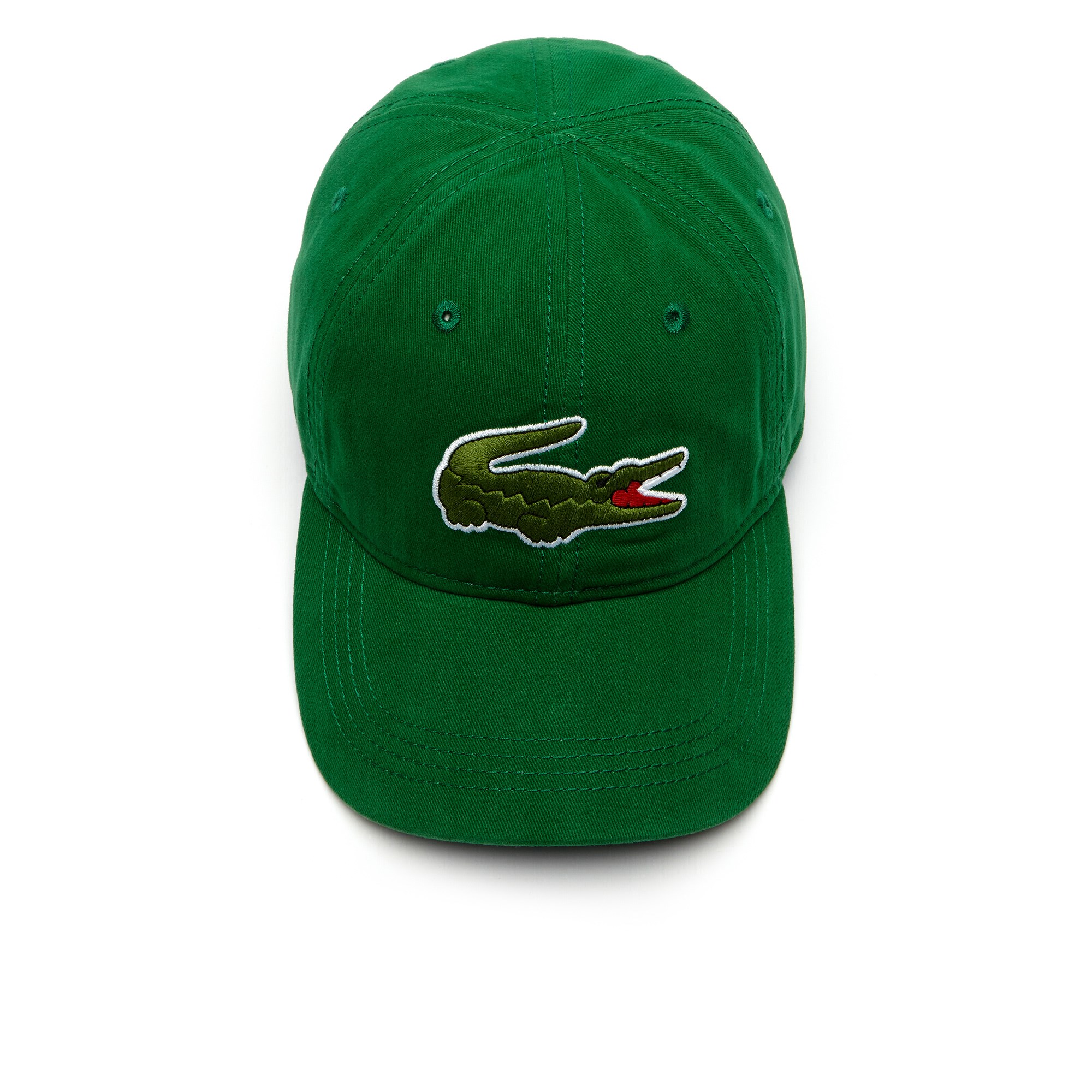 Men's Gabardine cap with oversized crocodile LACOSTE