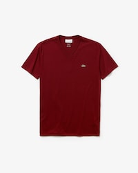 Lightweight Cotton Pima V Neck T-shirt