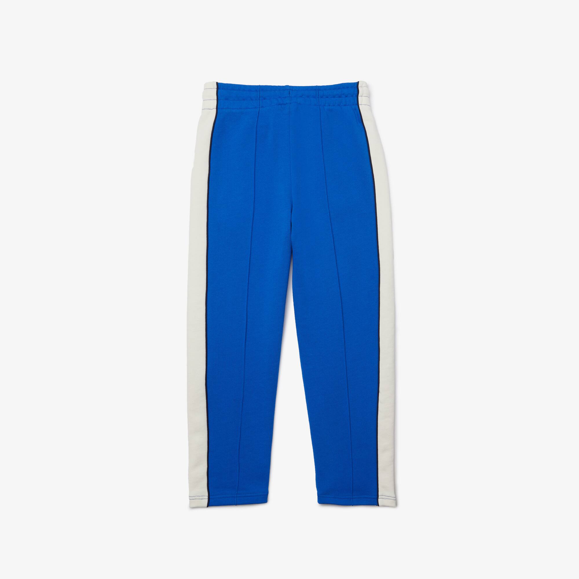 boys white track pants