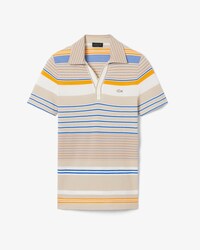 Runway Slim Fit Striped Piqu&eacute; Polo Shirt