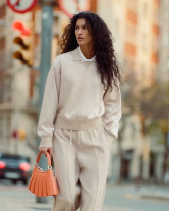 Small Lenglen Leather Bag