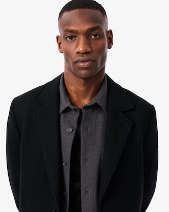 Wool Chesterfield Coat