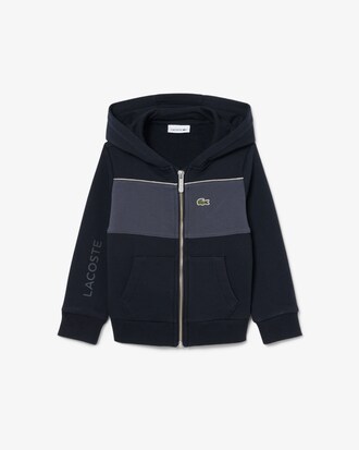 Colorblock Zipped Hoodie