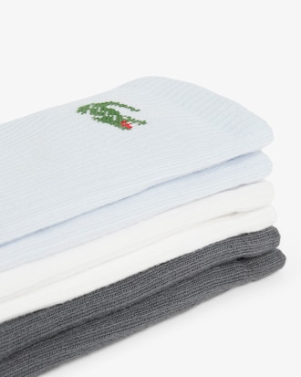 3-Pack Ribbed Socks