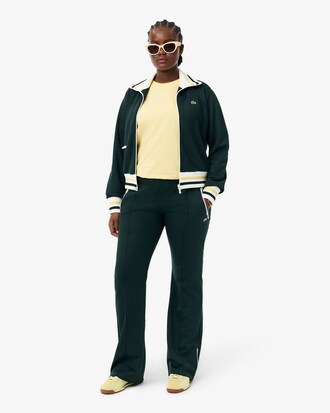 Flared Pleated Sweatpants