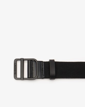 Men's Lacoste Motion Slip-Fit Clip Extensible Woven Belt