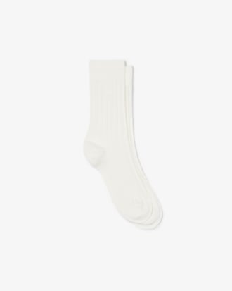 Ribbed Cotton Socks