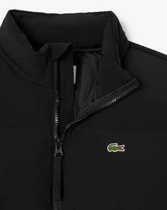 Water-Repellent Hooded Down Jacket