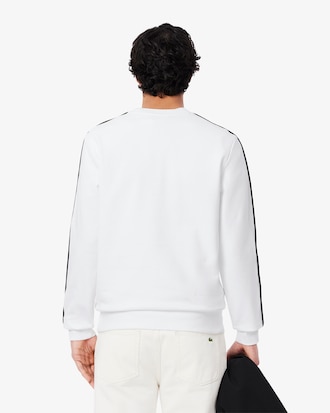 Logo Trim Fleece Sweatshirt