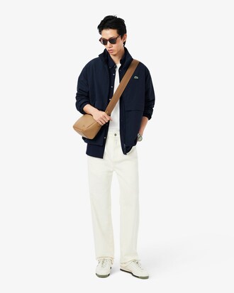 Technical Nylon Water-Repellent Windbreaker
