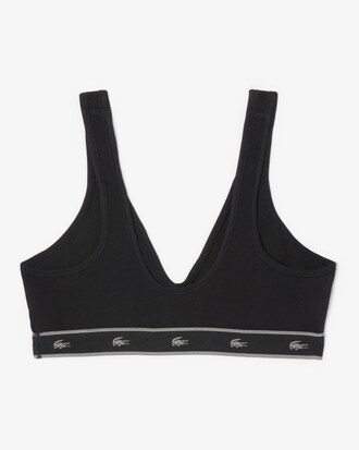 Stretch Cotton Triangle Bralette