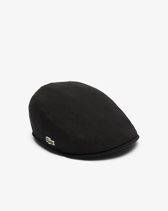 Embroidered Crocodile Petit Piqué Beret