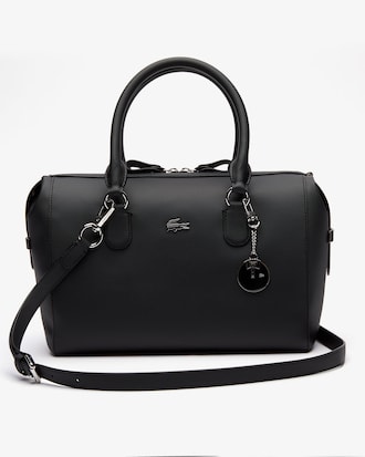 Women's Daily Classic Coated Piqu&eacute; Canvas Boston Bag