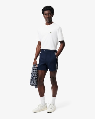 Regular Fit Piqué Shorts