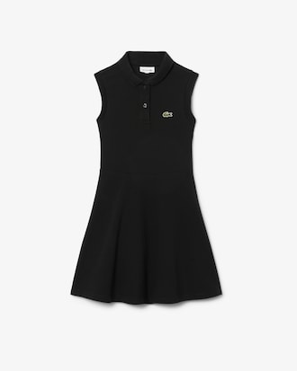 Sleeveless Stretch Piqu&eacute; Dress