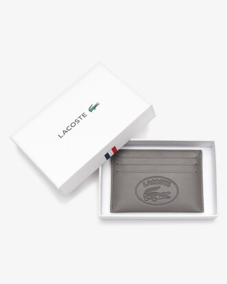 Men's L.12.12 Cuir Casual Embossed Branding Leather 6 Card Holder