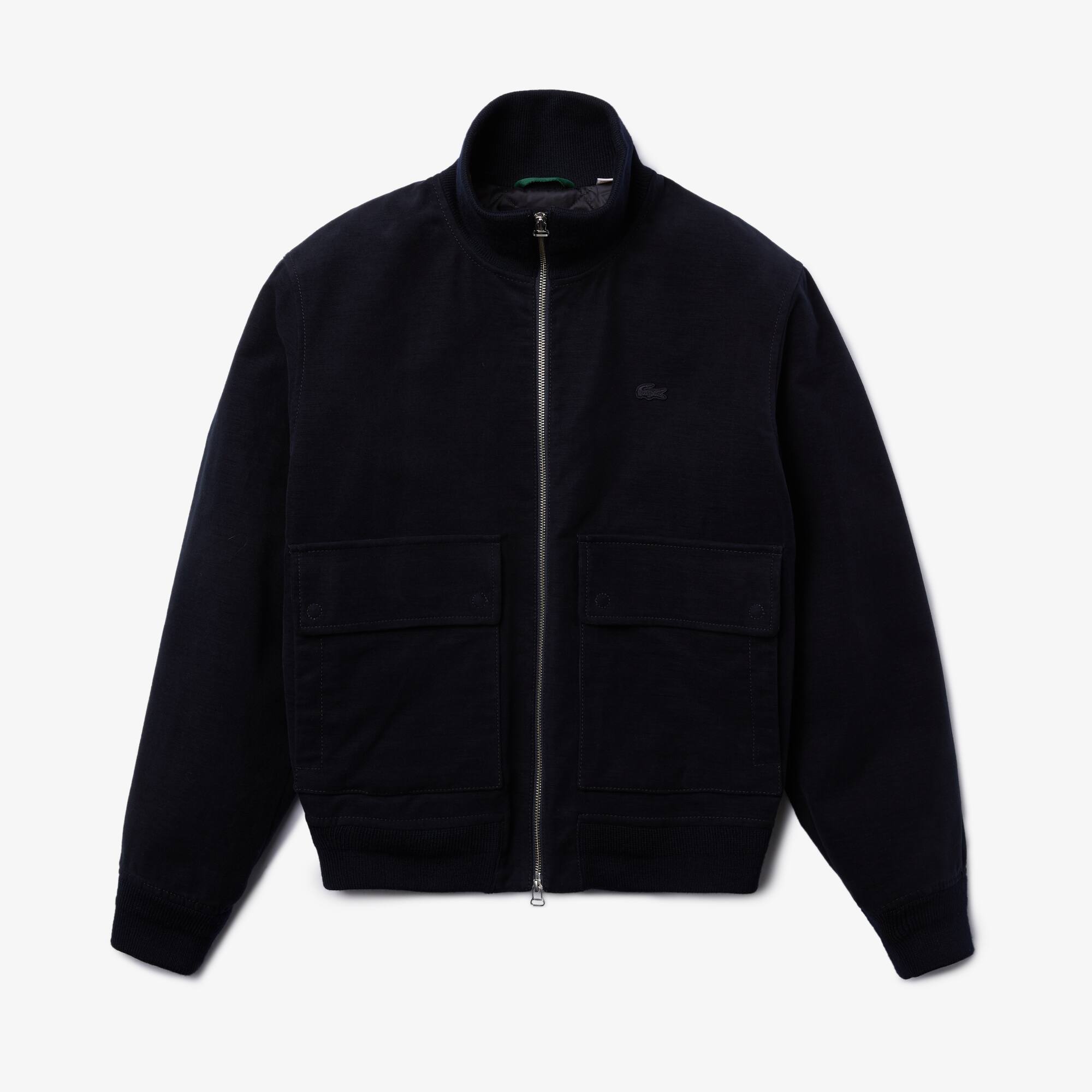 brushed short jacket