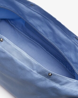 Women's Chantaco Transparent And Petit Piqu&eacute; Leather Zip Tote Bag