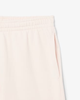 Graphic Cotton Fleece Shorts