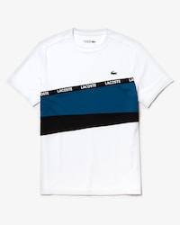 Men's Lacoste SPORT Signature Band Colourblock Piqu&eacute; T-shirt