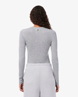 Long Sleeved Branded Label T-shirt