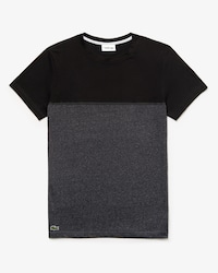 Men's Lacoste SPORT Crew Neck 3D Lettering Colourblock T-shirt