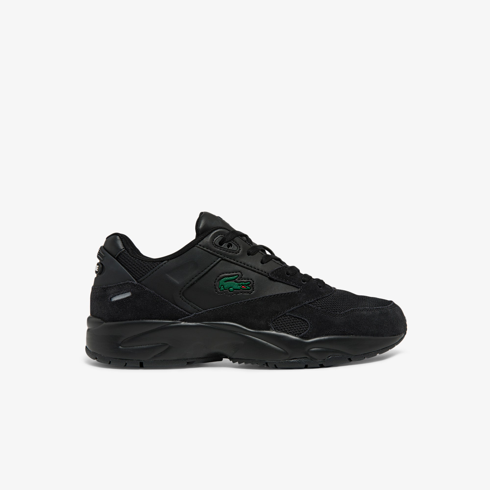 Men's Storm 96 LO Mesh and Leather Trainers | LACOSTE