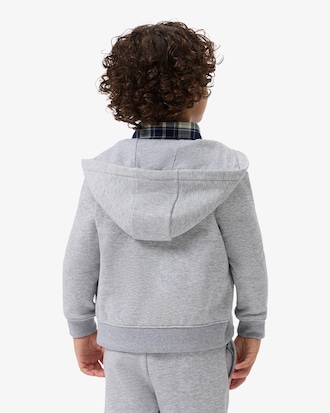 Unisex Brushed Fleece Zipped Sweatshirt