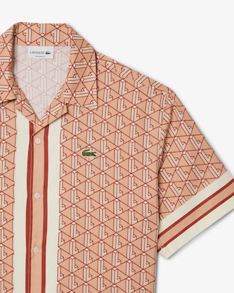 Straight Cut Monogram Shirt