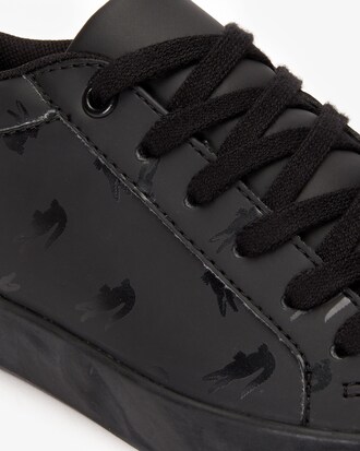 Children's Straightset Synthetic Trainers with Crocodile Prints