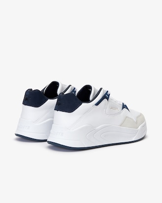 Men&rsquo;s Court Slam Leather Trainers